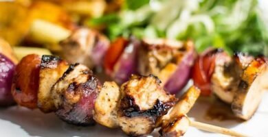 Brochettes de poulet