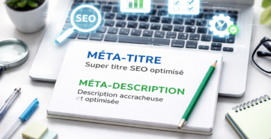 Méta-titres et méta-descriptions SEO